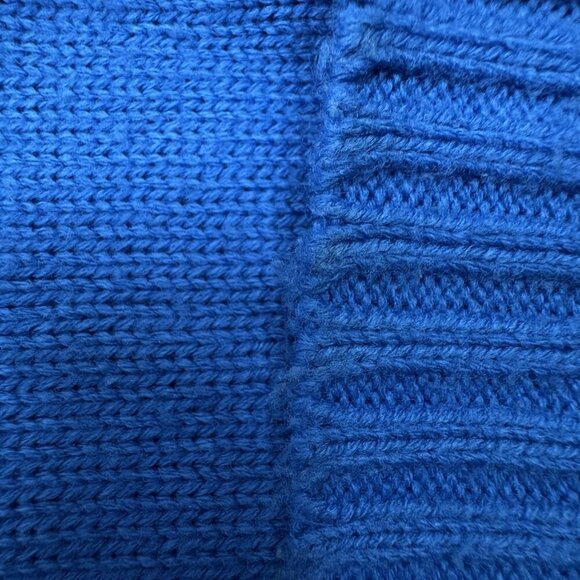 Nirvana Kurt Cobain Grunge Smiley Face Heart Eyes Sweater Blue Men’s S Unisex - Picture 10 of 13